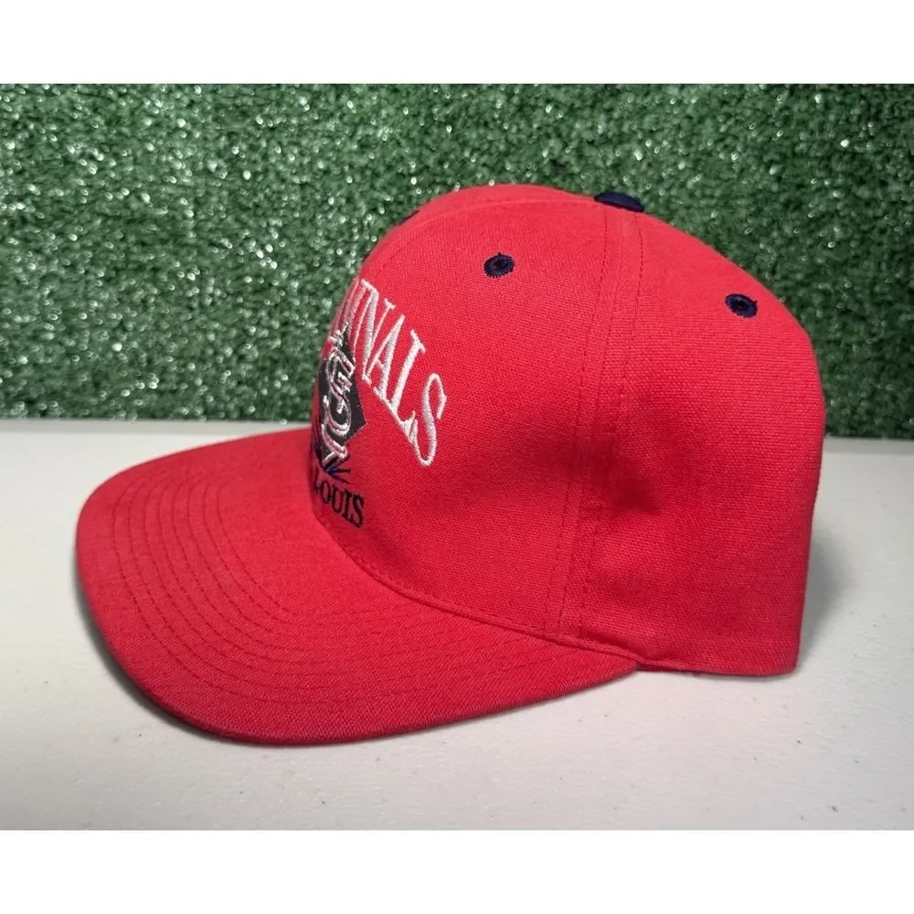 Vintage St. Louis Cardinals Baseball Hat MLB Embroidered Adjustable Cap Red OSFM